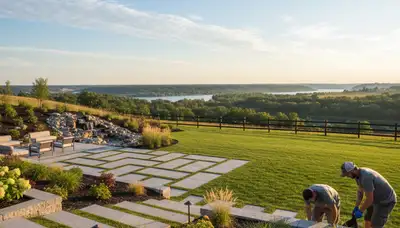 Professional landscaping services in Omaha, NE for residential and commercial properties