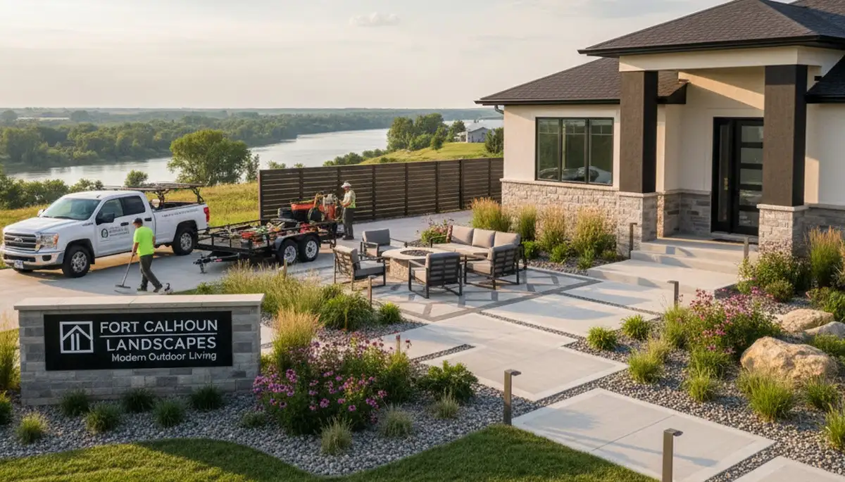 Landscaping service in Omaha, NE for professional lawn and yard care