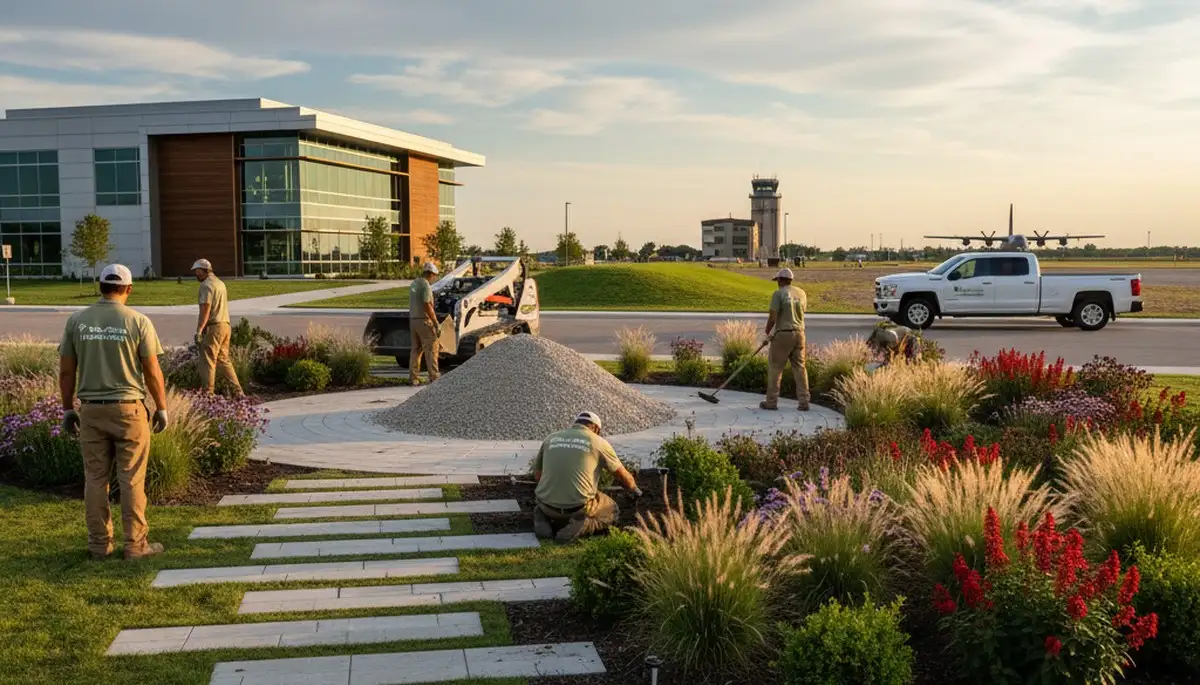 Omaha, NE landscaping service for residential lawn care and landscape maintenance