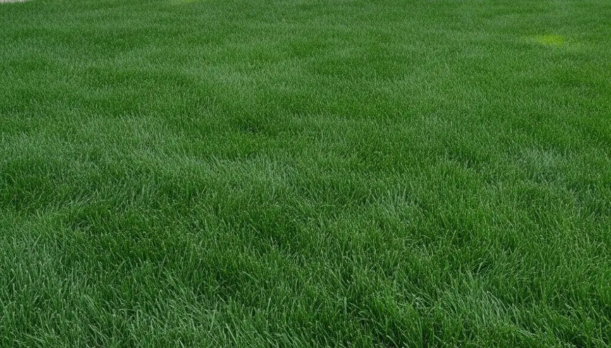 Lush green residential lawn maintained by professional landscapers in Omaha, NE